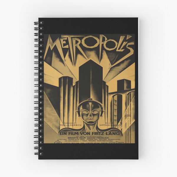 Item preview, Metropolis, Fritz Lang, 1926 - vintage movie poster designed and sold by DarianaOrtiz.