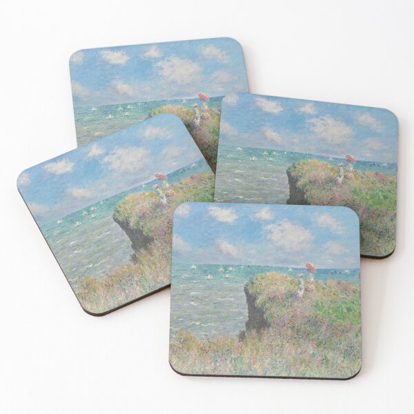 Item preview, The Cliff Walk at Pourville (Promenade sur la falaise à Pourville) — Claude Monet (1882) designed and sold by Art Outlaws.