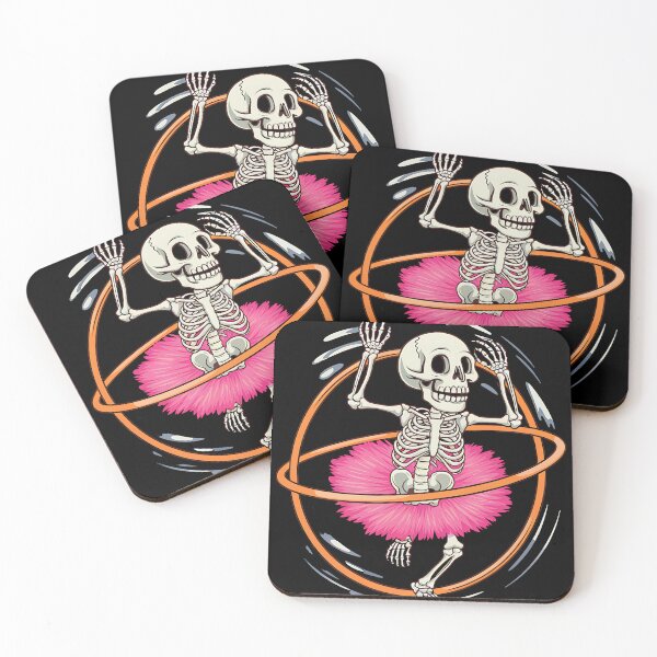 Item preview, Skeleton Hula Hoop Dance designed and sold by sandrahofer-art.
