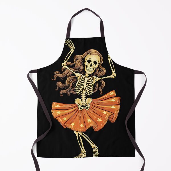 Item preview, Hula Skeleton Halloween designed and sold by sandrahofer-art.