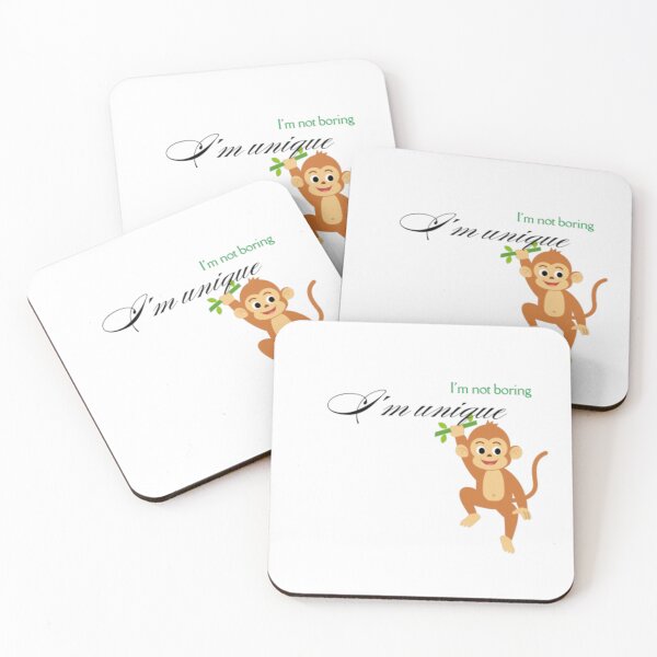 Item preview, Funny Monkey Quote Cartoon Design designed and sold by Soujji-Designs.