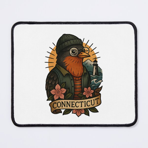 Item preview, Connecticut American Robin – Nifty Fifty Collection designed and sold by Zippitydodads.