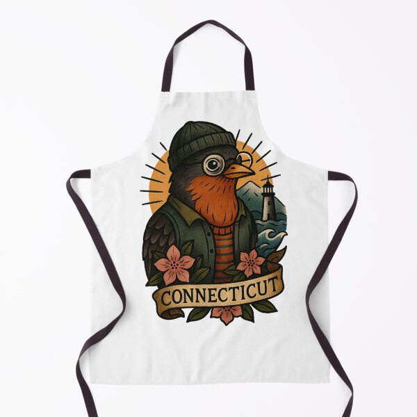 Item preview, Connecticut American Robin – Nifty Fifty Collection designed and sold by Zippitydodads.