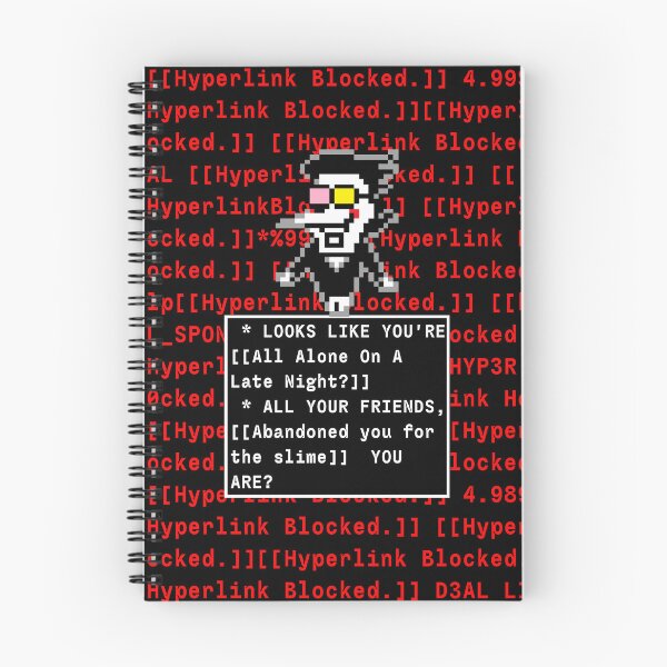Item preview, Spamton [[All Alone On A Late Night?]]  designed and sold by BeakofDrywall.