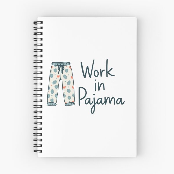 Item preview, Work in pajama – Funny Giftful Work Humor designed and sold by Happyhoo1.