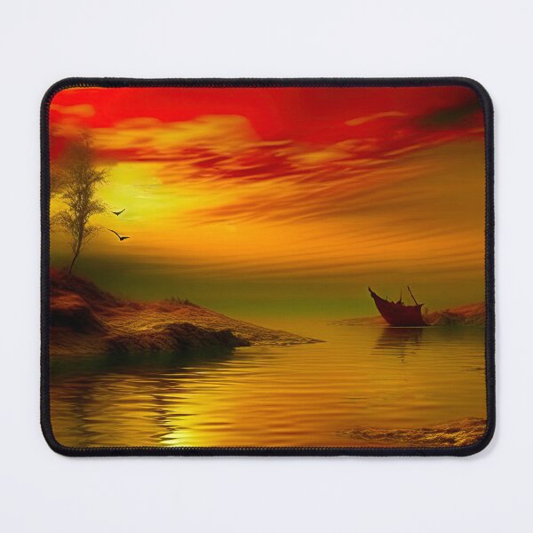 Item preview, Crimson Tide & Golden Shores designed and sold by LanaGustavsson.