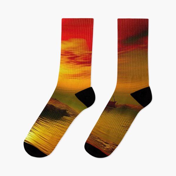Item preview, Crimson Tide & Golden Shores designed and sold by LanaGustavsson.