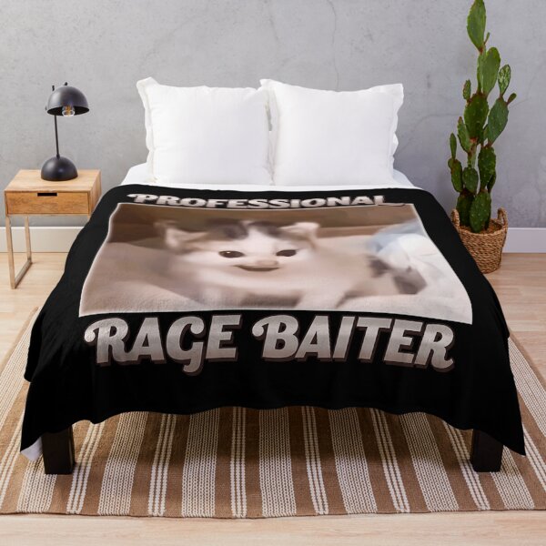 Item preview, Funny Rage Bait Cat Meme designed and sold by RobtButler.