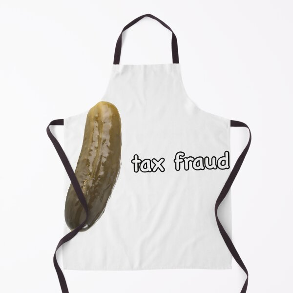 Item preview, Tax Fraud Pickle designed and sold by RobtButler.