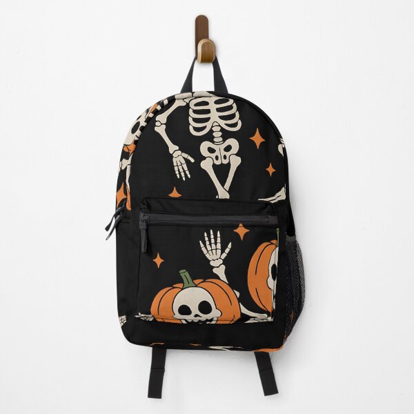 Item preview, Pumpkin Head Dancing Skeletons designed and sold by sandrahofer-art.