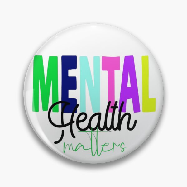 Item preview, Mental Health Matters Multicolor Text Based designed and sold by DivineHaven.