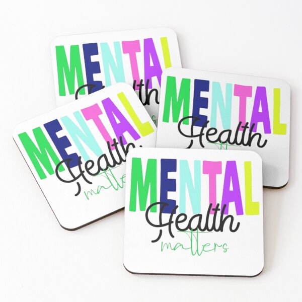 Item preview, Mental Health Matters Multicolor Text Based designed and sold by DivineHaven.