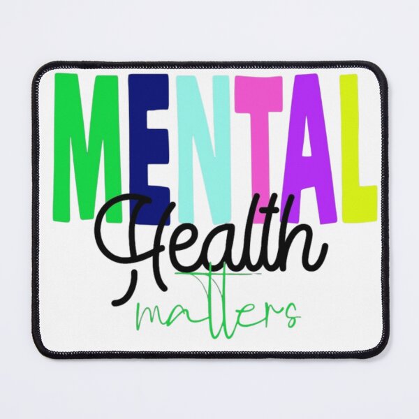 Item preview, Mental Health Matters Multicolor Text Based designed and sold by DivineHaven.