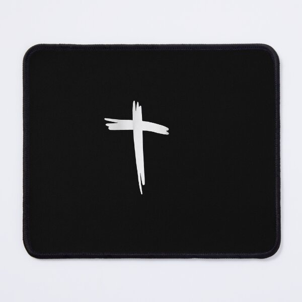 Item preview, Simple Bold Brush Stroke Christian Cross designed and sold by itsnothatweird.