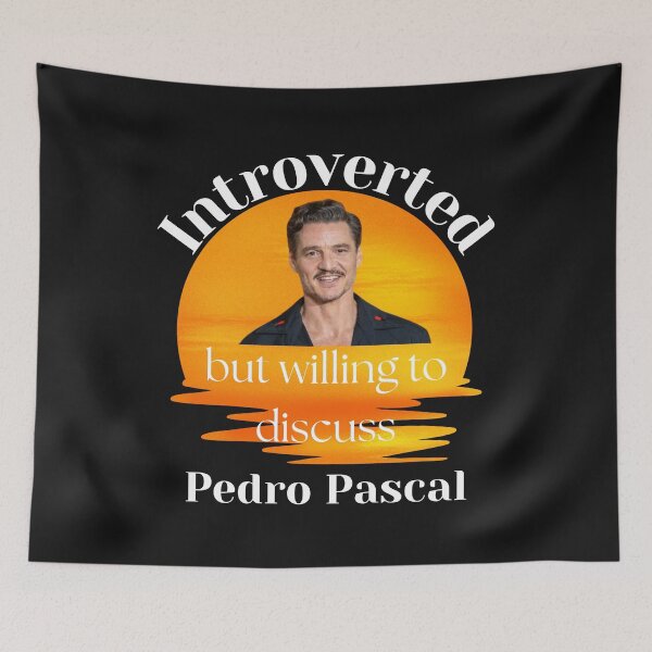Item preview, discussing Pedro Pascal designed and sold by DawnEK.
