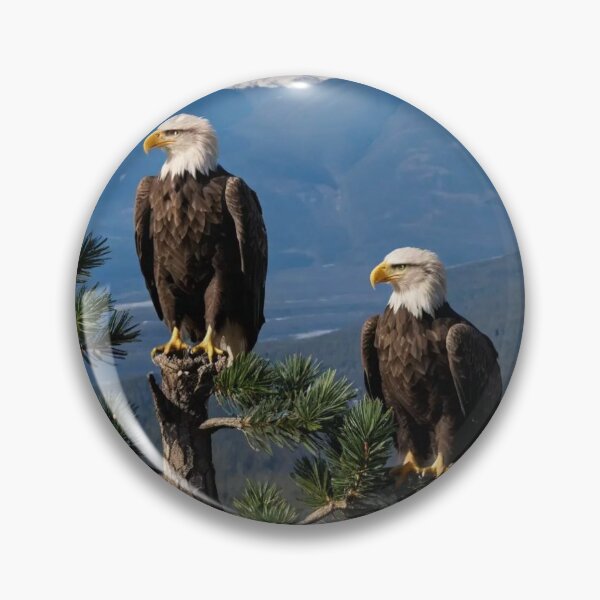 Item preview, Bald Eagles Overlook Scenic Mountain designed and sold by InezPhotography.