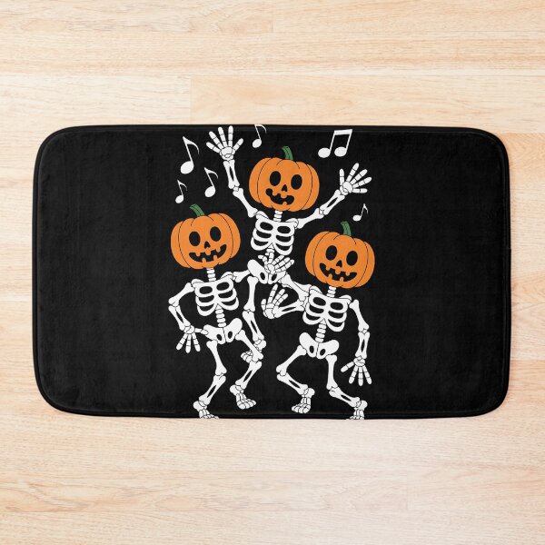 Item preview, Pumpkin Head Skeleton Dance designed and sold by sandrahofer-art.