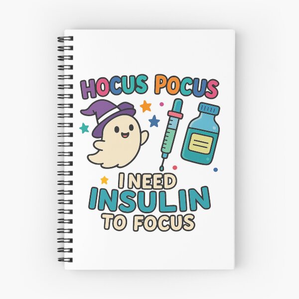 Item preview, Diabetes tipo 1: Hocus Pocus Necesito insulina para concentrarme Diabetes de Halloween designed and sold by NightWisdom.
