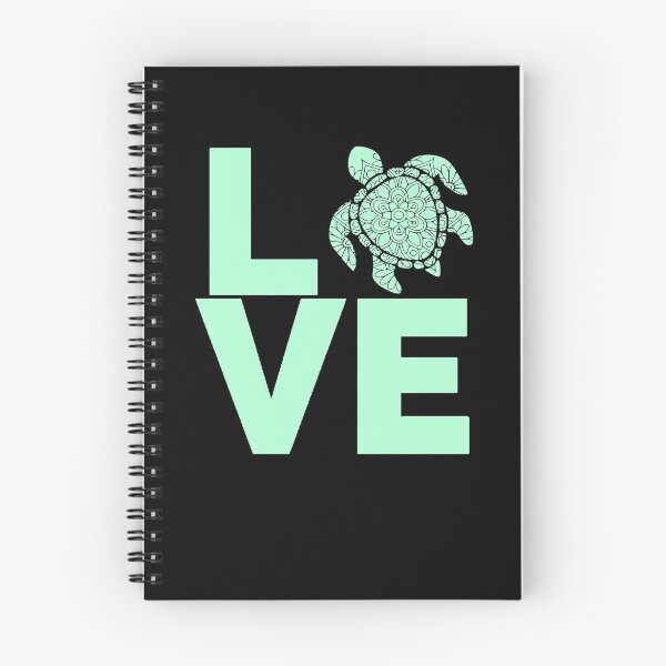 Item preview, Love Sea Turtles Aquamarine Mandala Turtle designed and sold by LarkDesigns.