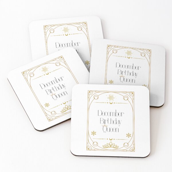 Item preview, Tarot Elegant Gold Winter Mystical Frame | Celestial Snowflake Moon Border December Birthday Queen Tarot Gold Cart designed and sold by luckyhue.