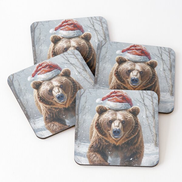 Item preview, Funny Bear Walks in the Forest designed and sold by M-Y-A-R-T-.