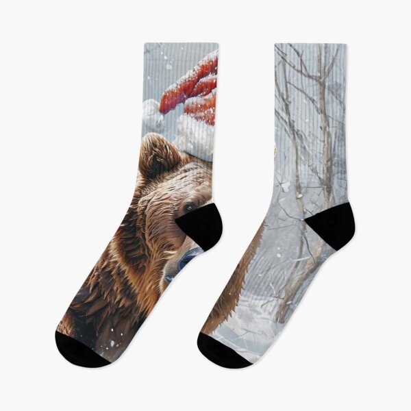 Item preview, Funny Bear Walks in the Forest designed and sold by M-Y-A-R-T-.