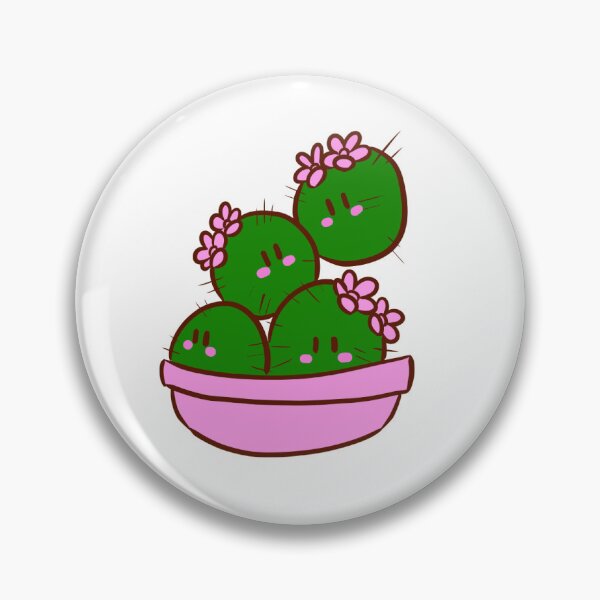 Item preview, cute jumping cactus sticker designed and sold by WashyNebulae.