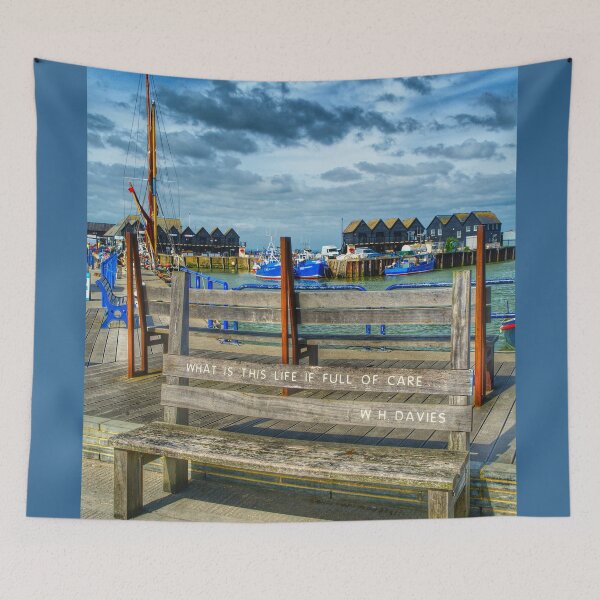 Item preview, What Is This Life If Full Of Care Whitstable designed and sold by Alisonchambers2.