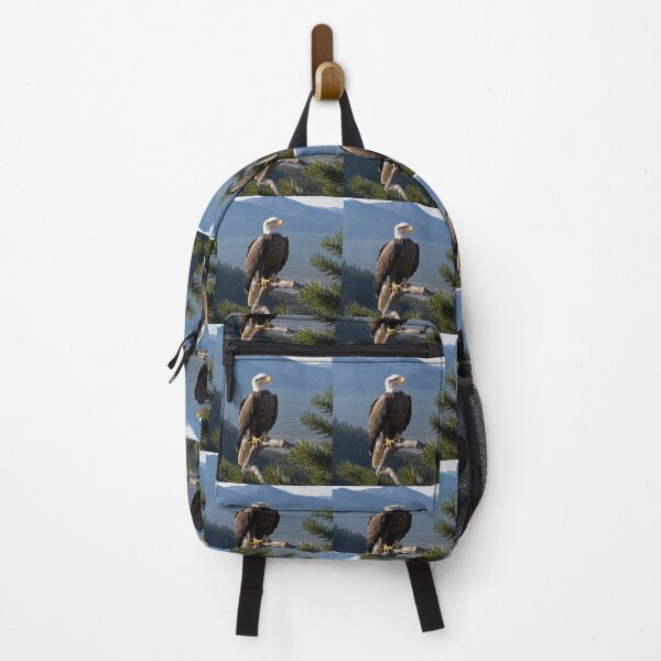 Item preview, Bald Eagle in Mountain Landscape designed and sold by InezPhotography.
