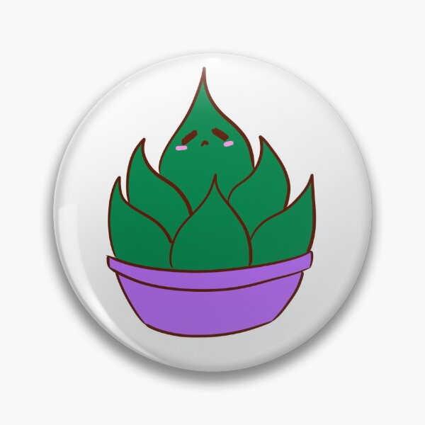 Item preview, cute aloe plant sticker designed and sold by WashyNebulae.