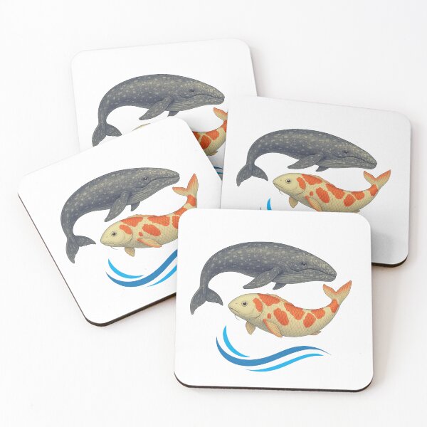 Item preview, The Koi that Befriended a Gray Whale designed and sold by LaPaz361.