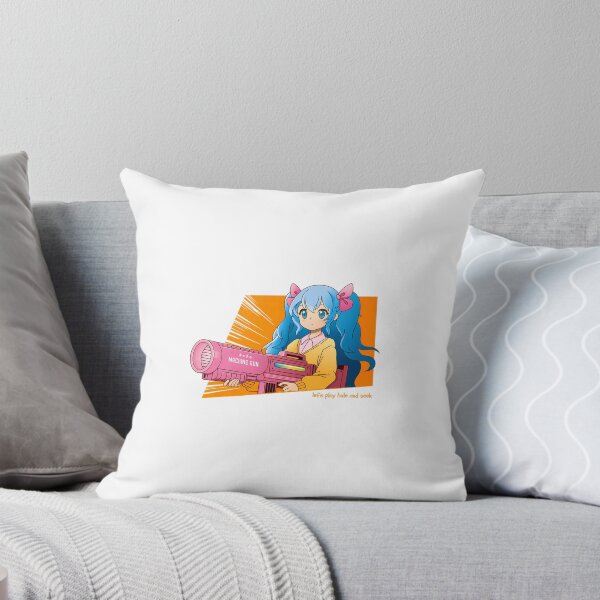 Item preview, Cute Machine Gun Anime Girl Let'S Play Hide And Seek designed and sold by EllinoKlemo.