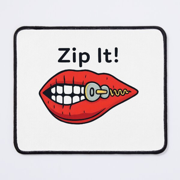 Item preview, Zip It Lips designed and sold by paulrommer.