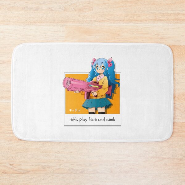 Item preview, Cute Machine Gun Anime Girl Let'S Play Hide And Seek  designed and sold by EllinoKlemo.