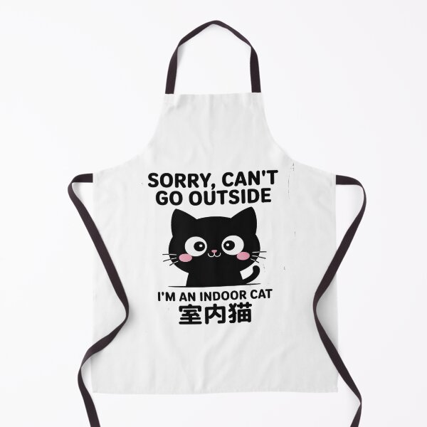 Item preview, Sorry I Can’t Go Out I’m an Indoor Cat Funny Indoor Kitten designed and sold by PeteHomenick.