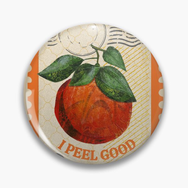 Item preview, Vintage Stamp t-shirt, retro stickers, orange t-shirt designed and sold by Folk and Flux.