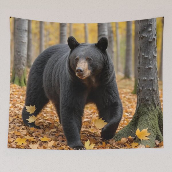 Item preview, Bear in Autumn Forest designed and sold by InezPhotography.
