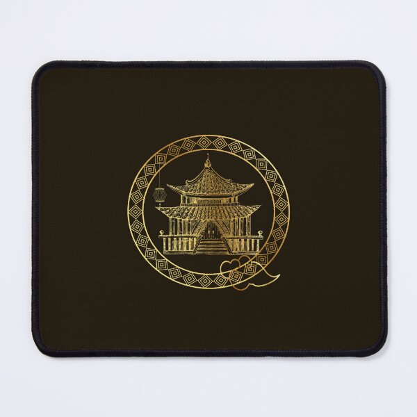 Item preview, Gold Chinese Architecture Design designed and sold by Latina-Link.