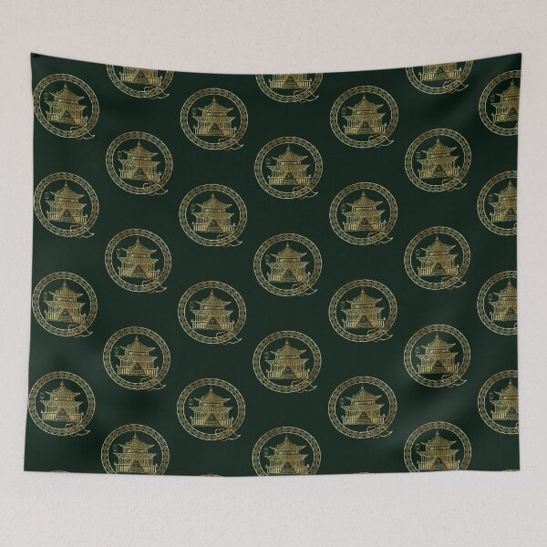 Item preview, Gold Chinese Architecture Design  designed and sold by Latina-Link.