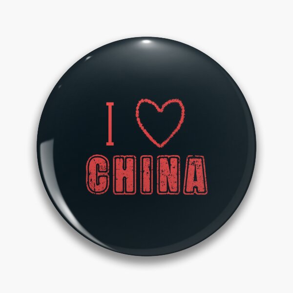 Item preview, I Love China Distressed Design for China Lovers designed and sold by Latina-Link.