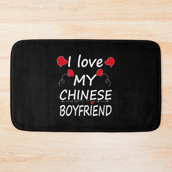 Item preview, I Love My Chinese Boy Friend Oversized  designed and sold by Latina-Link.
