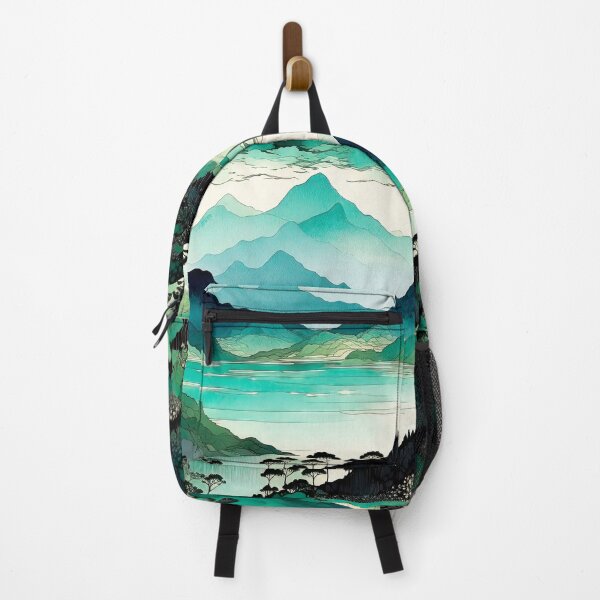 Item preview, Emerald Peaks & Tranquil Waters designed and sold by LanaGustavsson.