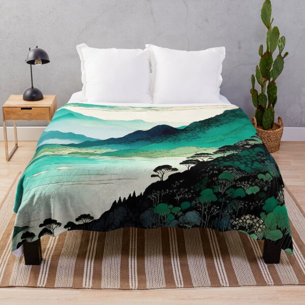 Item preview, Emerald Peaks & Tranquil Waters designed and sold by LanaGustavsson.
