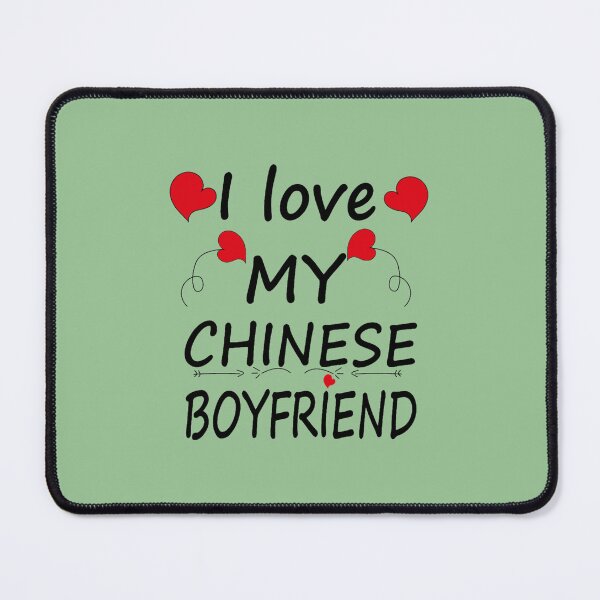 Item preview, I Love My Chinese Boy Friend designed and sold by Latina-Link.