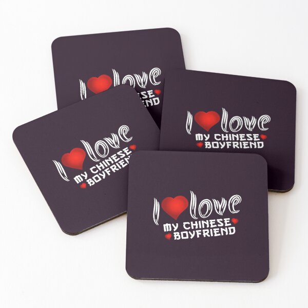 Item preview, I Love My Chinese Boyfriend BfTee Design designed and sold by Latina-Link.