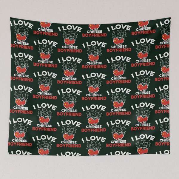 Item preview, I love My Hot Chinese Boyfriend (2) designed and sold by Latina-Link.
