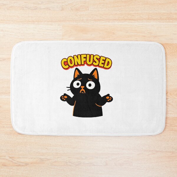 Item preview, Confused Cat: disoriented comic illustration designed and sold by paulrommer.