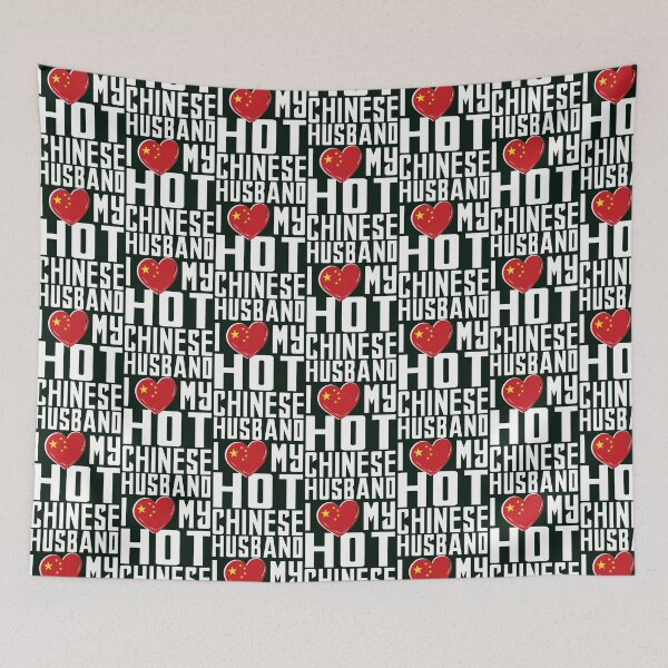 Item preview, i love my hot Chinese husband. designed and sold by Latina-Link.