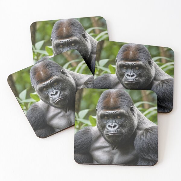 Item preview, Majestic Gorilla in the Forest designed and sold by InezPhotography.