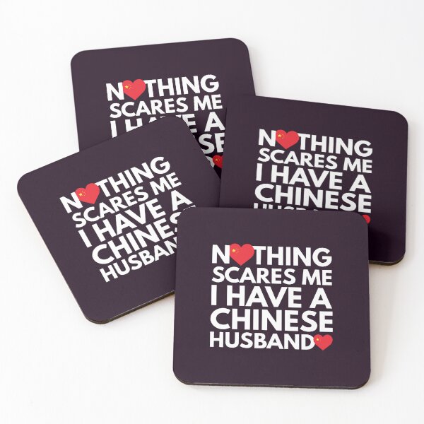 Item preview, Nothing Scares Me, I Have Chinese Husband designed and sold by Latina-Link.